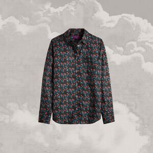 LIBERTY of LONDON JCREW Garçon classic shirt Tana Lawn fabric Strawberry